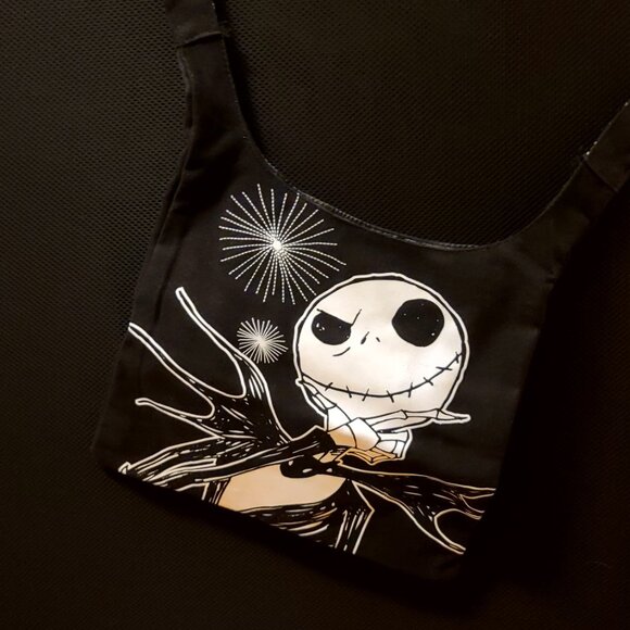 Nightmare Before Christmas Jack Crossbody Tote - Picture 2 of 5